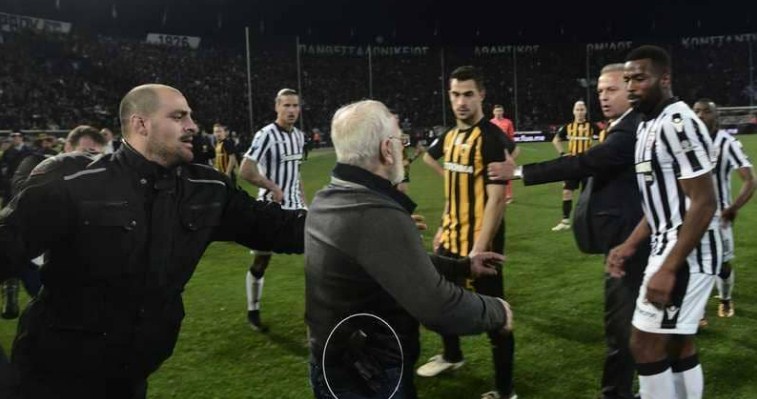 اليونان .. رئيس ناد «مسلح» يقتحم