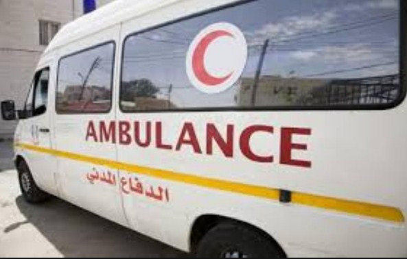 اصابة خمسة أشخاص اثر حادث تصادم