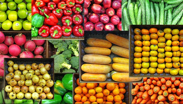 570 طنا واردات سوق العارضة للخضار