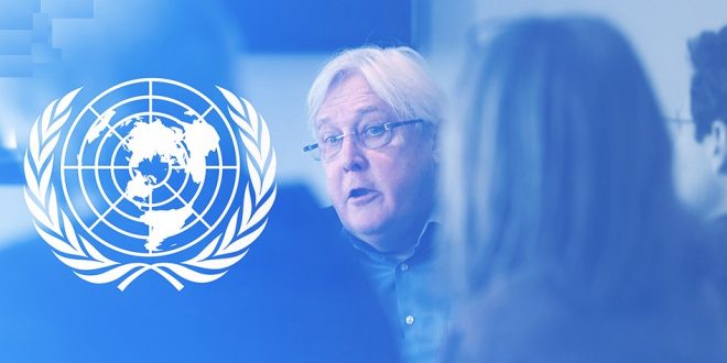 جريفيث يصل الأردن لبحث ترتيبات استئناف