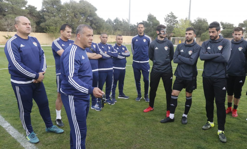 منتخب النشامى يبدأ استعداداته لمواجهة الكويت