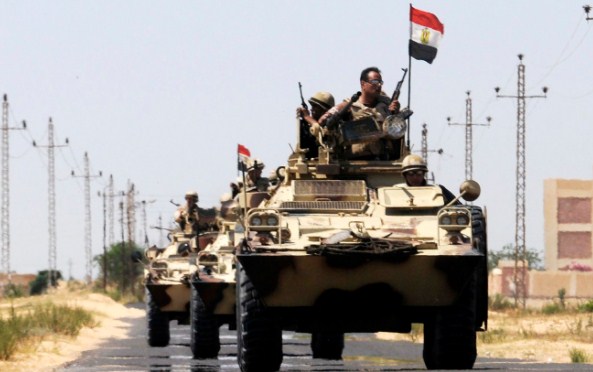 مقتل 4 عناصر من الجيش المصري