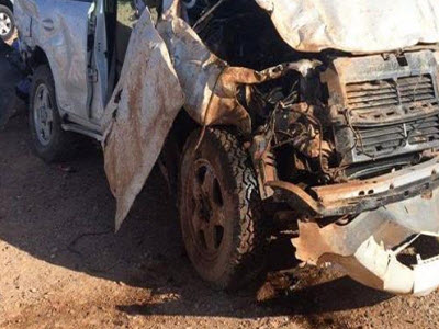 6 إصابات بتصادم مركبتين على «الصحراوي»