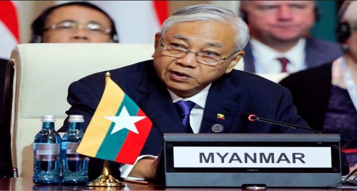 رئيس ميانمار يترك منصبه