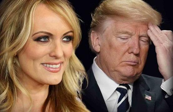 محام يلمح لحيازته شريطا إباحيا لترامب