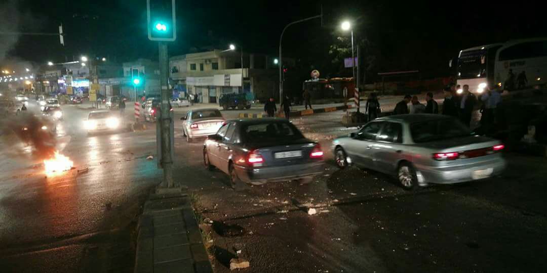 اربد.. أعمال شغب احتجاجا على توقيف