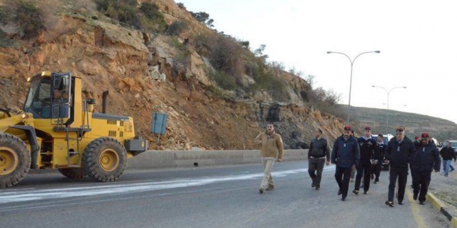 تفاصيل تحويلة طريق عمان - جرش