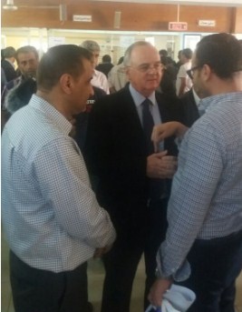 وزير العمل يفاجئ مديريتي عمل «صويلح