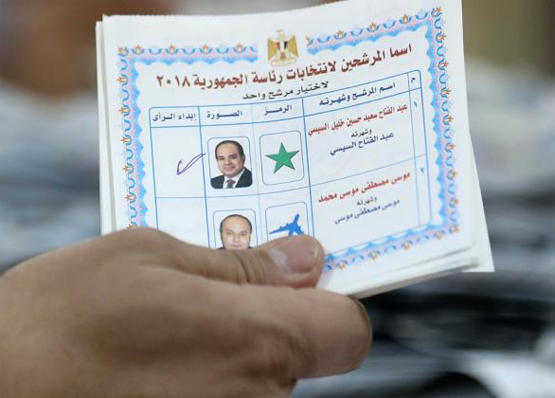 السيسي يكتسح في الفرز الأولي لأصوات
