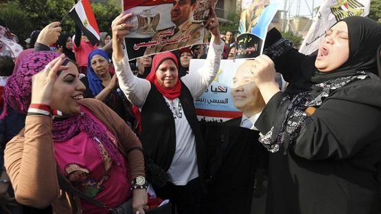 ماتت أثناء رقصها خلال الانتخابات المصرية