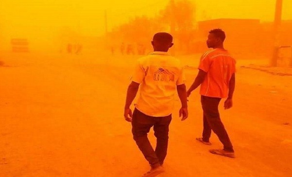 السودان .. «عاصفة رملية» تلغي جميع