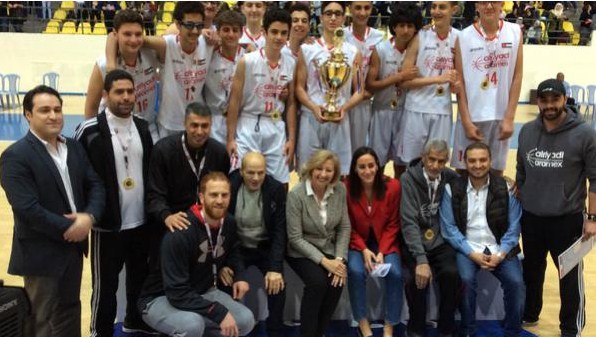 الرياضي بطل دوري كرة السلة للناشئين
