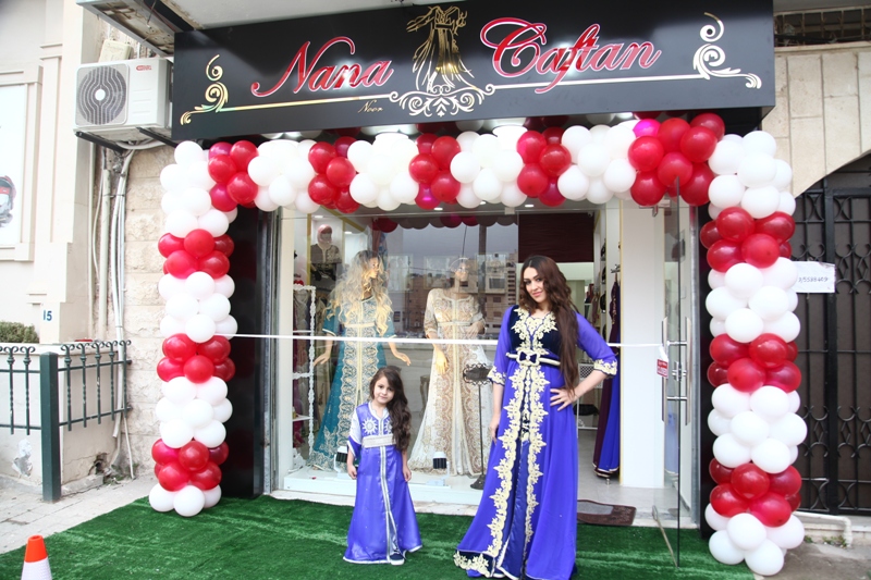 نائب السفير المغربي يفتتح محل (نانا