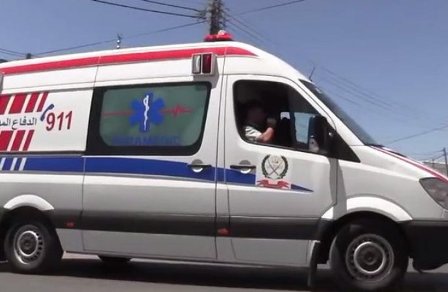 5 إصابات بتصادم مركبتين في الرابية