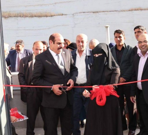 العدوان يرعى معرض الفنانة التشكيلية النجار