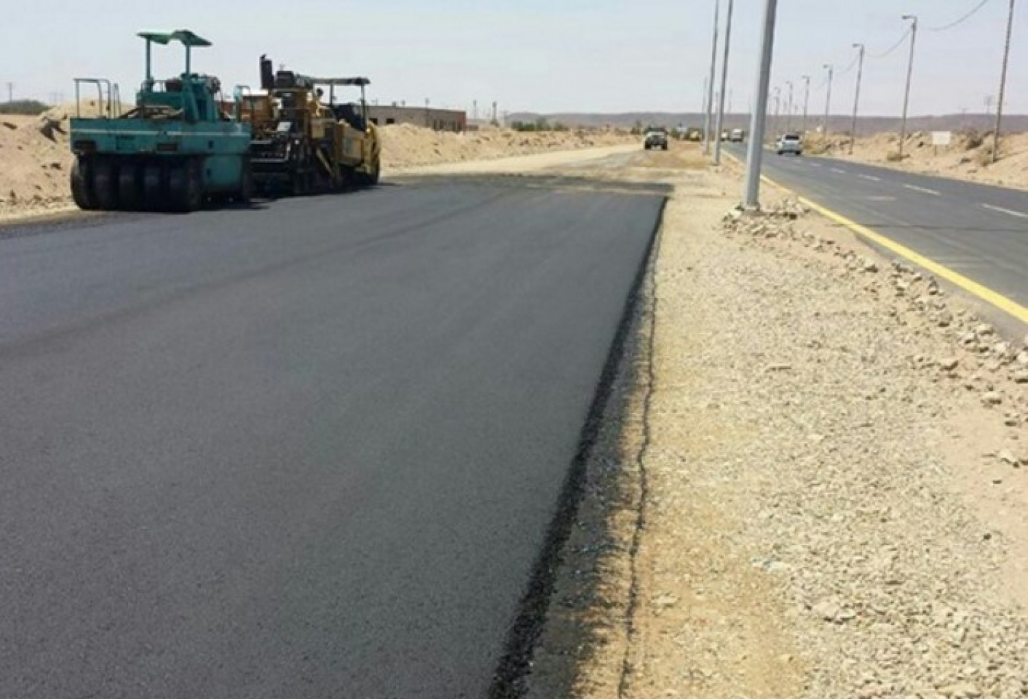 خلطة اسفلتية تحرق ثلاثينيا في الزرقاء