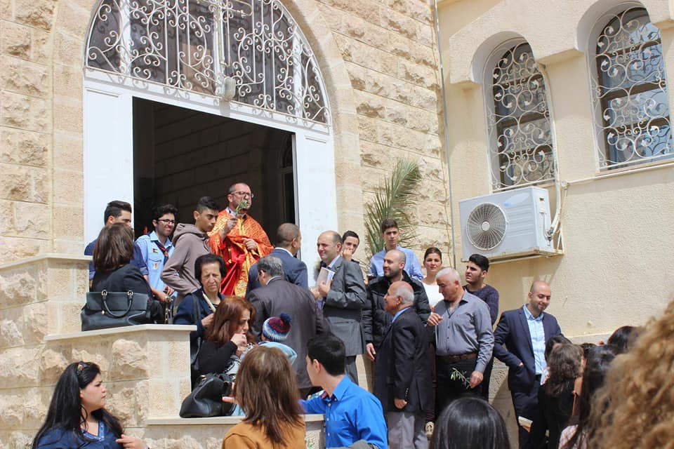 الكنائس المسيحية في الاردن تحتفل بأحد