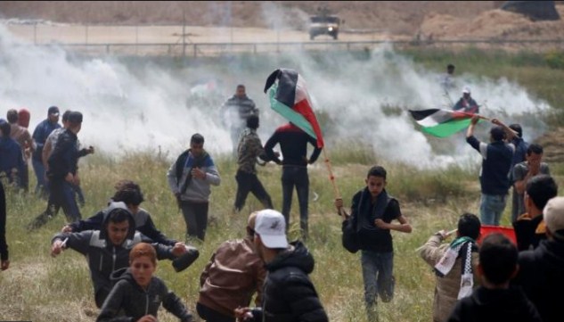 استشهاد فلسطيني على حدود غزة