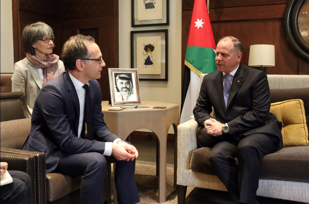 نائب الملك يستقبل وزير الخارجية الألماني