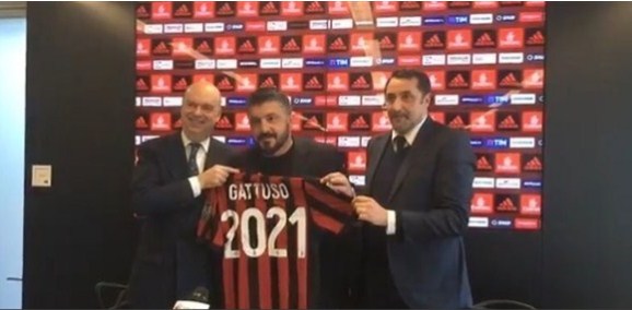 رسميا.. غاتوزو مدربا لميلان حتى 2021