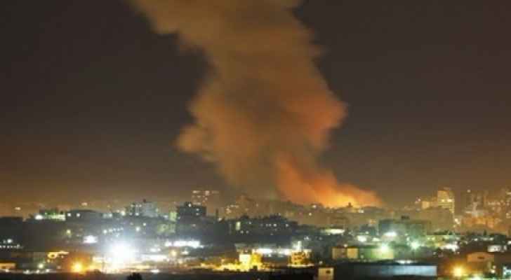 طائرات الاحتلال تقصف موقعا عسكريا لحماس