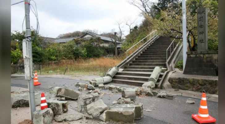 سلسلة زلازل تهز غرب اليابان