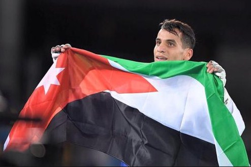 التايكواندو الاردنية الأول عربيا برفقة مصر