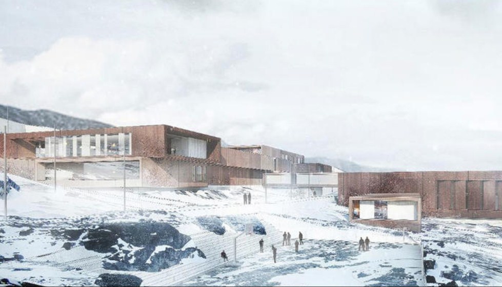 هنا يعزل أخطر المساجين وسط الثلوج