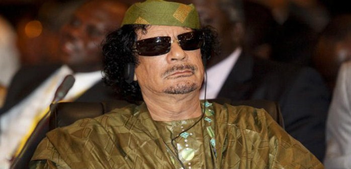 معمر القذافي في مسلسل على الشاشات