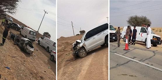 وفاة 9 فلسطينيين بحادث في السعودية