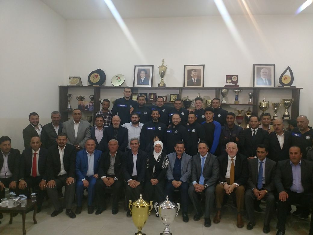 الخشمان يعلن إنشاء صالة رياضية متكاملة