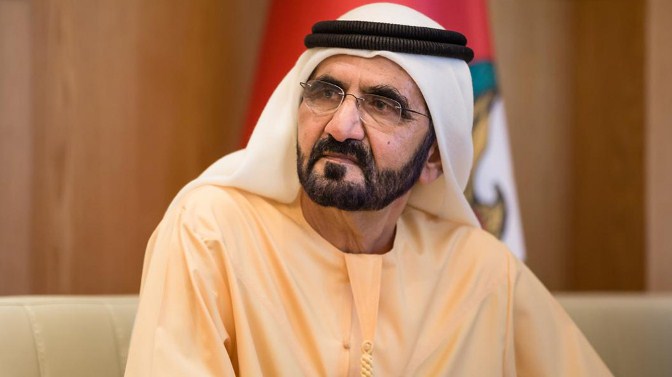 محمد بن راشد يفاجئ السعوديين عشية