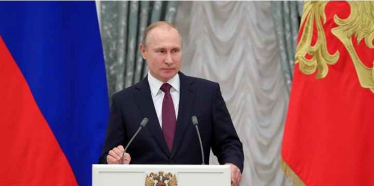بوتين يوجه رسالة إلى قادة الدول
