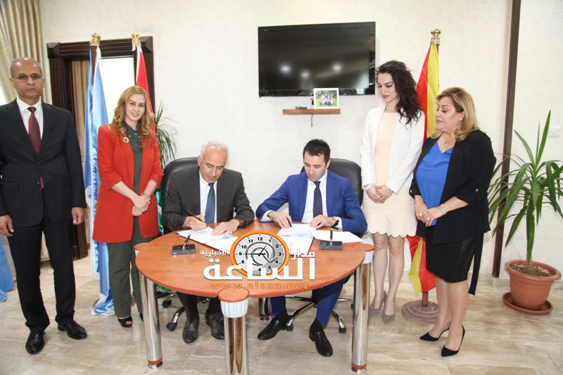 جامعة الإسراء توقع اتفاقيتين مع مقدونيا