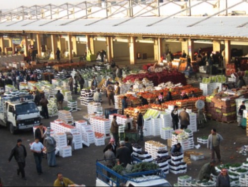 2602 طن خضار وفواكه ترد للسوق