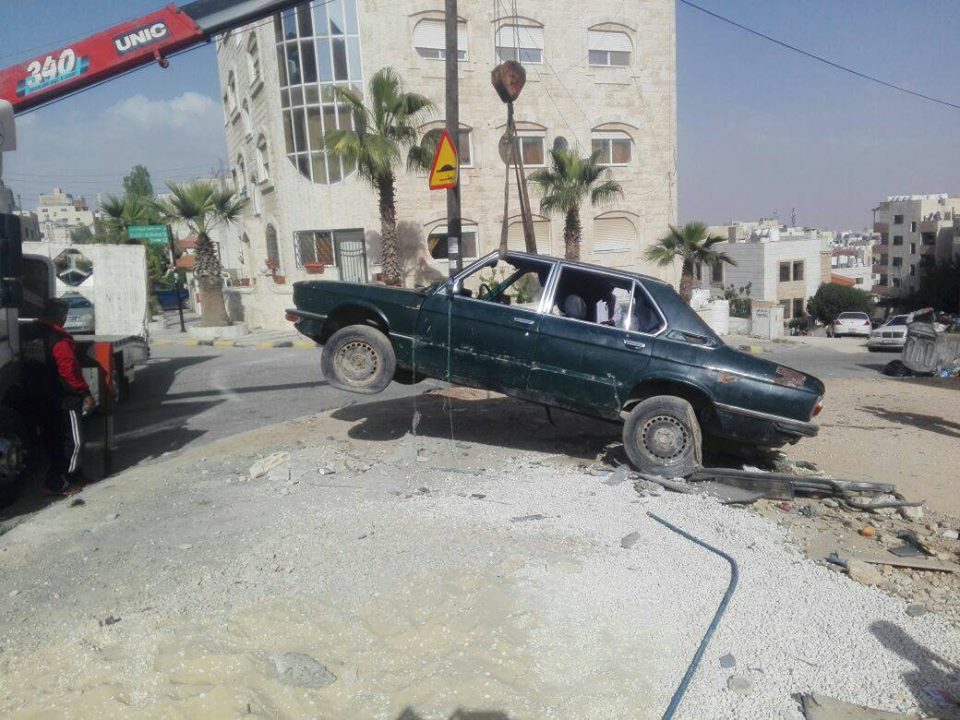 الأمانة ترفع 42 هيكلا لمركبات مهجورة