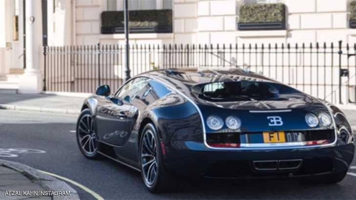 أغلى لوحة سيارة في التاريخ معروضة