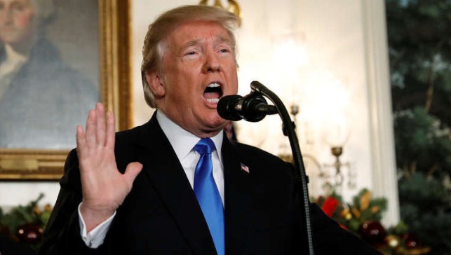 ترامب: نتطلع لنقل سفارتنا في إسرائيل