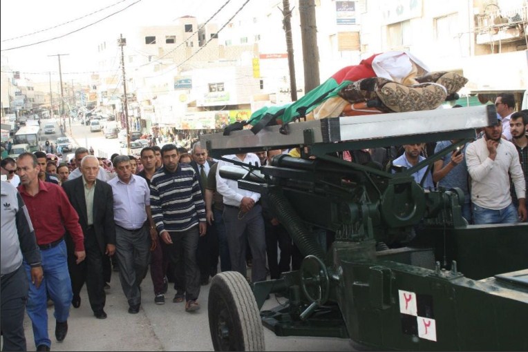 شييع جثمان اللواء المتقاعد عادل الشريده