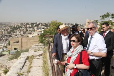 الرئيس النمساوي يزور جبل القلعة
