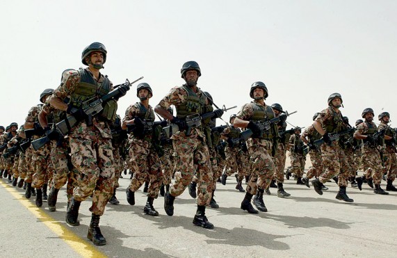 وصول القوات الأردنية المشاركة بتمرين درع