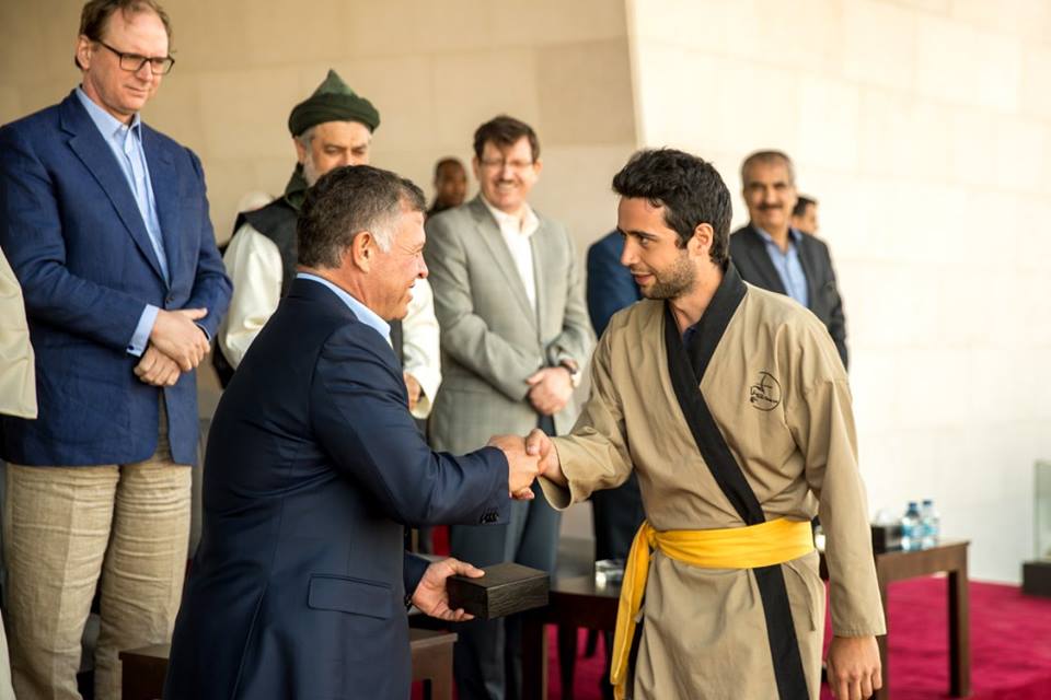 الملك يحضر مسابقة الفارس الدولية (صور)