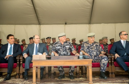 الملك يتابع تمرينا تعبويا للدفاع المدني