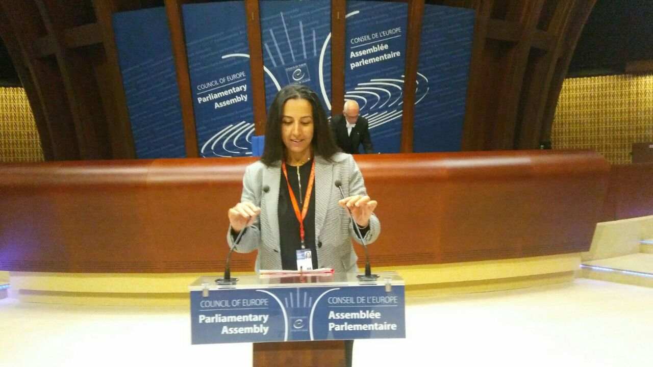 النائب الحيصة تشارك باجتماعات مجلس أوروبا