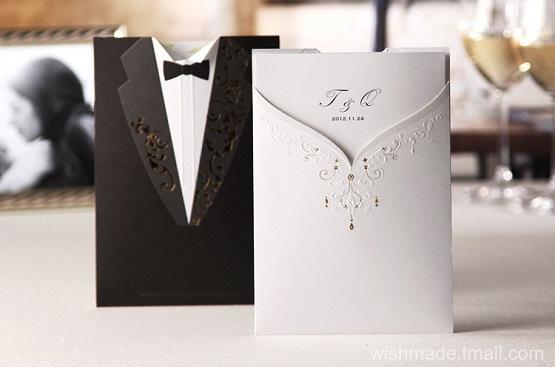 طلب غريب عبر بطاقات دعوة زفاف