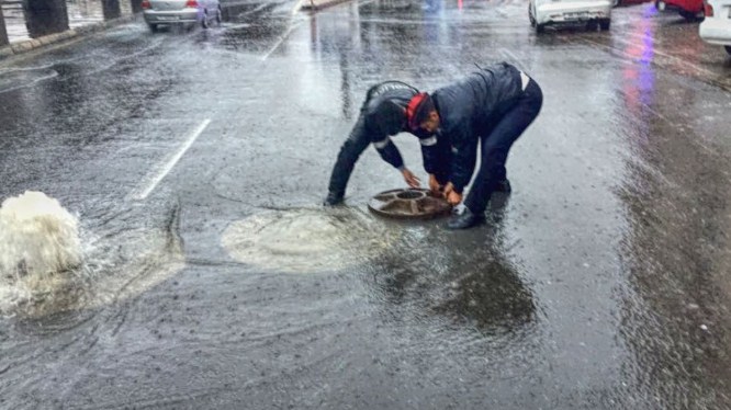 الامن العام يحذر من الحالة الجوية