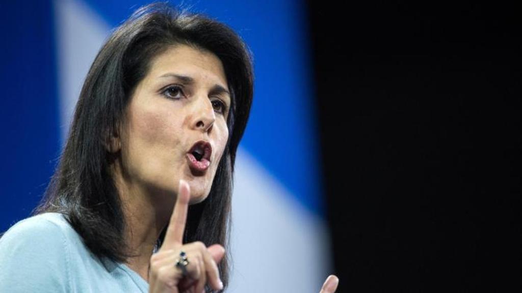 هايلي تتهم حماس باستخدام الأطفال كـ