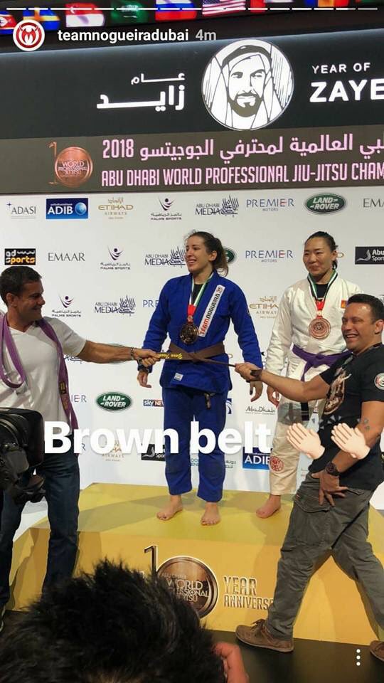 يارا قاقيش.. ذهب الجوجيتسو