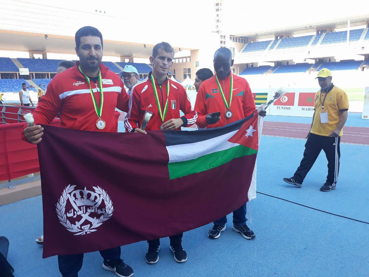 الدركي المقابلة يضع قدما في أولمبياد