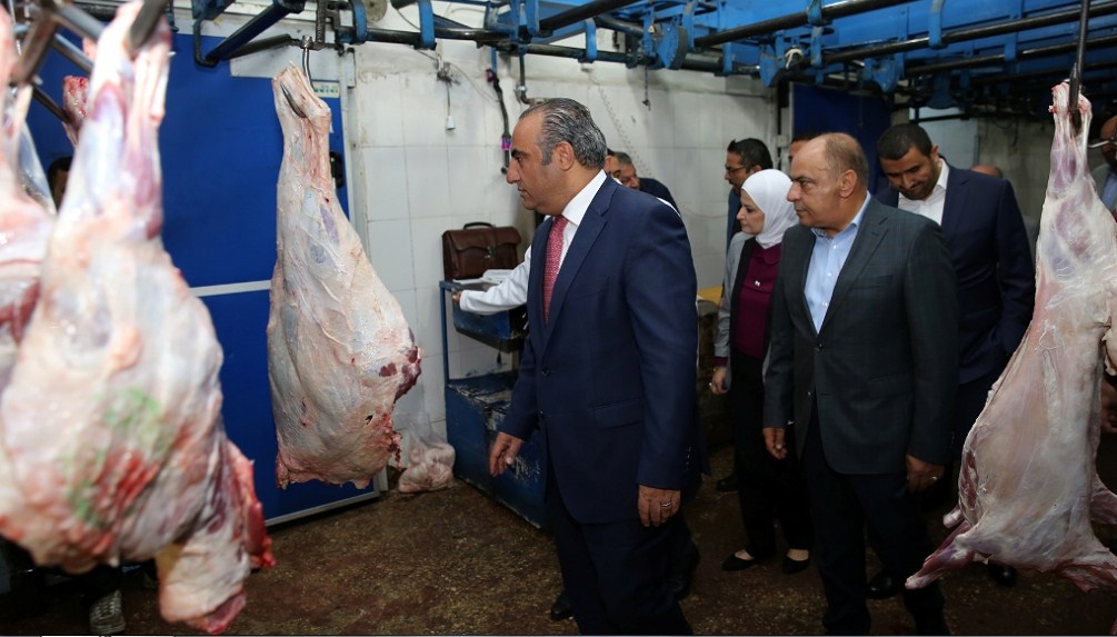 الشواربه يؤكد على جاهزية المسلخ والسوق